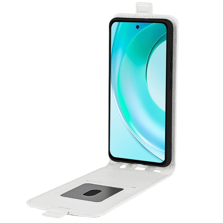 For Wiko T50 R64 Texture Vertical Flip Leather Phone Case