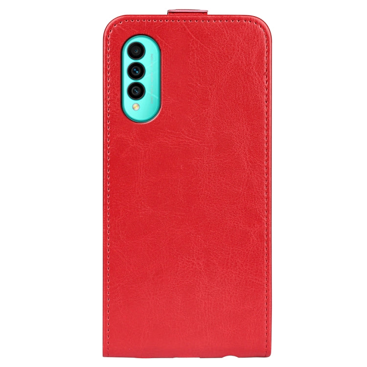 For Wiko T50 R64 Texture Vertical Flip Leather Phone Case