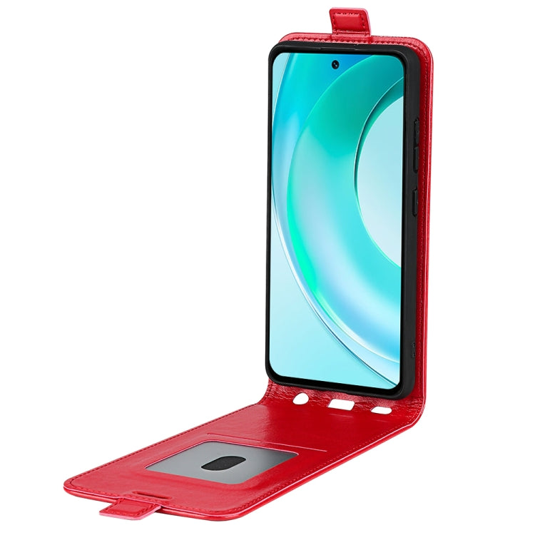 For Wiko T50 R64 Texture Vertical Flip Leather Phone Case