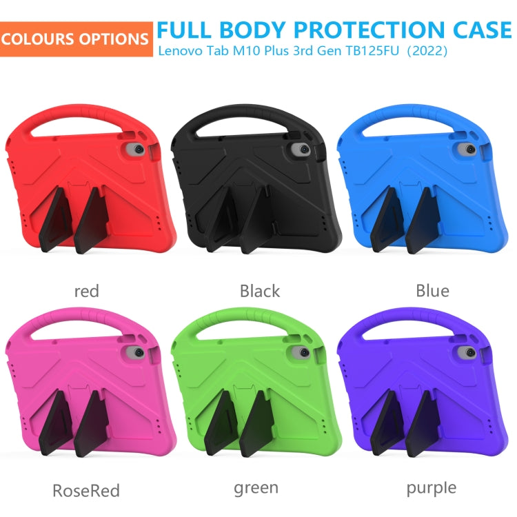 For Lenovo Tab M10 Plus 10.6 3rd Gen TB125FU 2022 EVA Shockproof Tablet Case with Holder