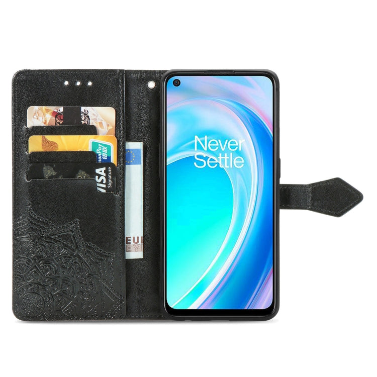 For OnePlus Nord CE 2 Lite 5G Mandala Flower Embossed Leather Phone Case