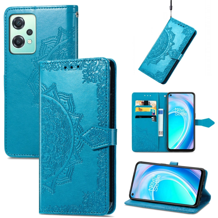 For OnePlus Nord CE 2 Lite 5G Mandala Flower Embossed Leather Phone Case
