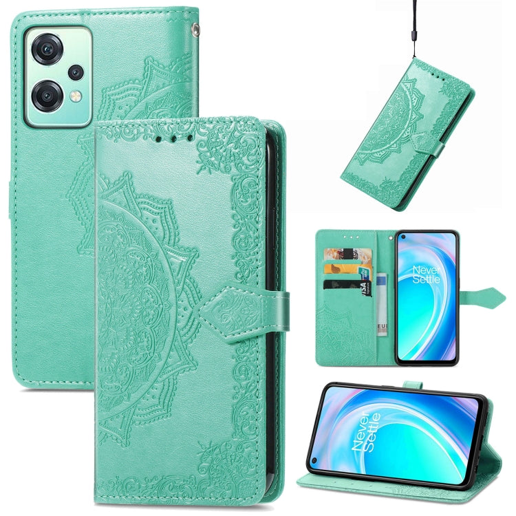 For OnePlus Nord CE 2 Lite 5G Mandala Flower Embossed Leather Phone Case
