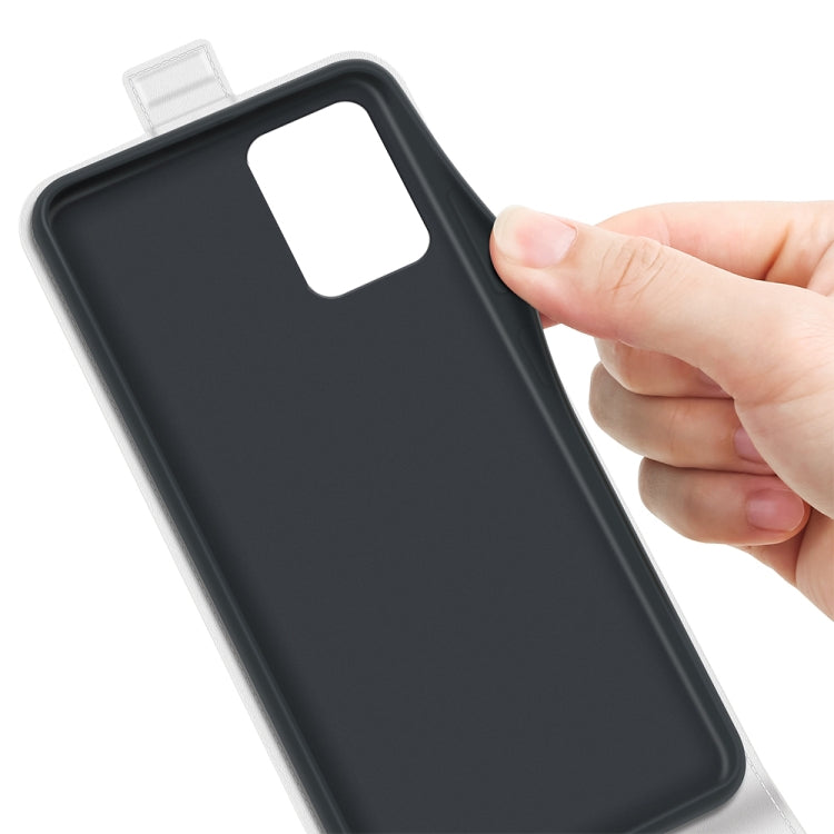 For ZTE Blade V40 Pro R64 Texture Vertical Flip Leather Phone Case