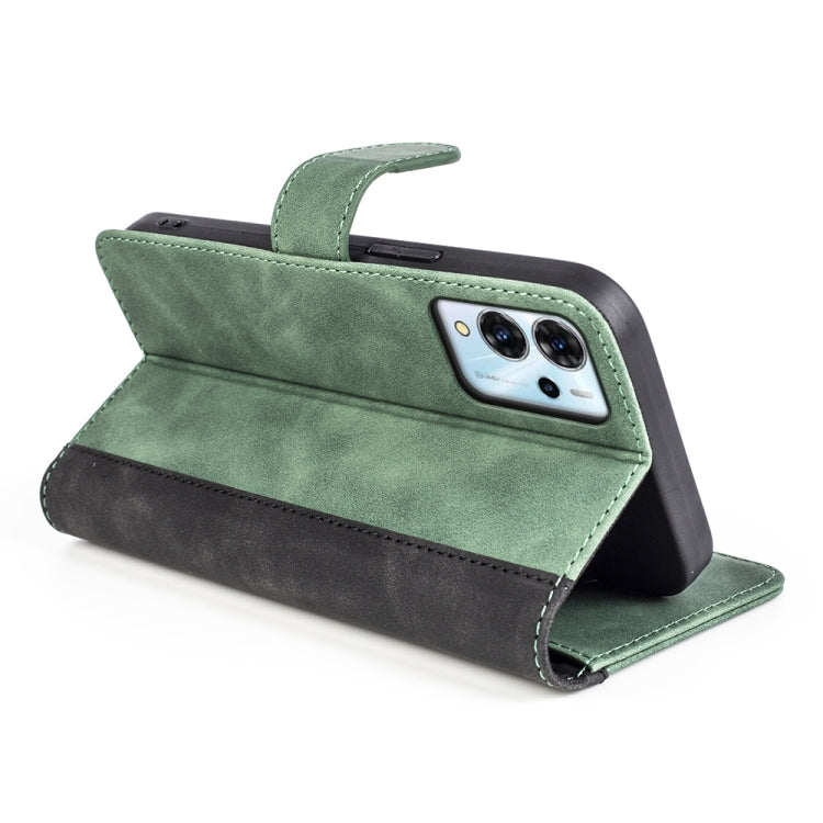 For ZTE Blade V40 Pro Stitching Horizontal Flip Leather Phone Case