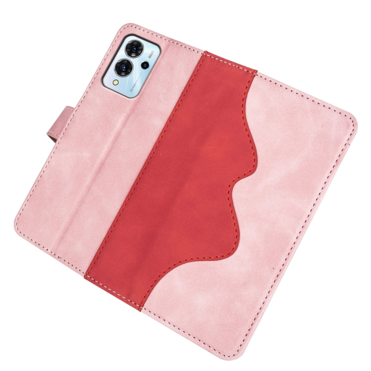 For ZTE Blade V40 Pro Stitching Horizontal Flip Leather Phone Case