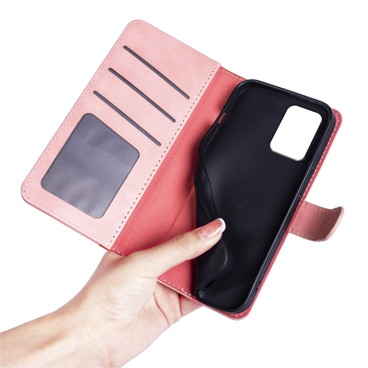 For ZTE Blade V40 Pro Stitching Horizontal Flip Leather Phone Case