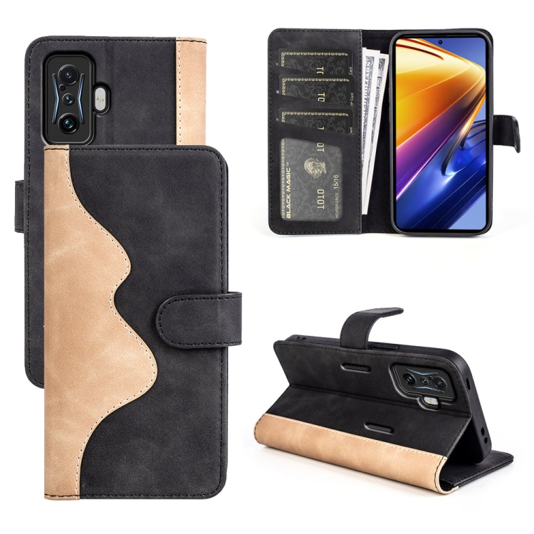 For Xiaomi Poco F4 GT Stitching Horizontal Flip Leather Phone Case