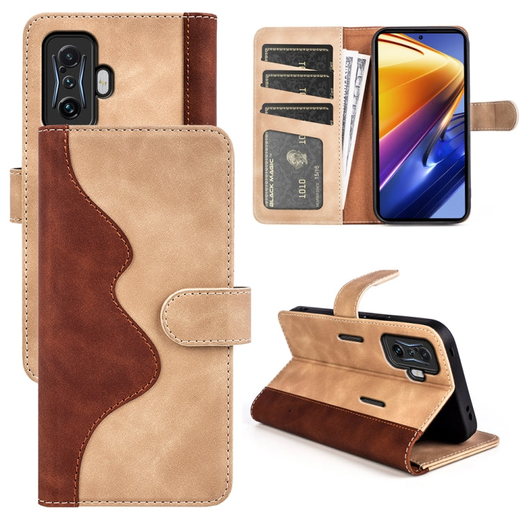For Xiaomi Poco F4 GT Stitching Horizontal Flip Leather Phone Case