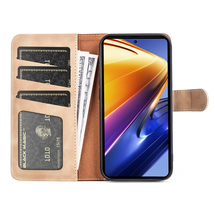 For Xiaomi Poco F4 GT Stitching Horizontal Flip Leather Phone Case