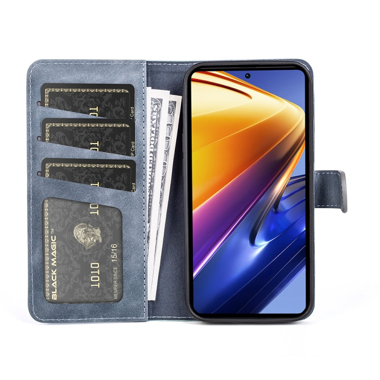 For Xiaomi Poco F4 GT Stitching Horizontal Flip Leather Phone Case