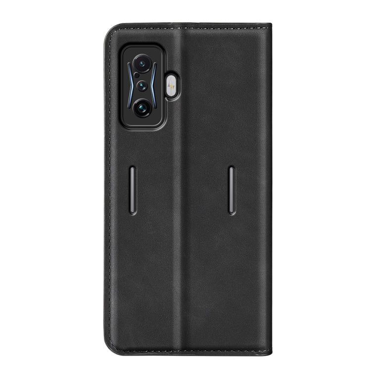 For Xiaomi Poco F4 GT Retro-skin Magnetic Suction Leather Phone Case