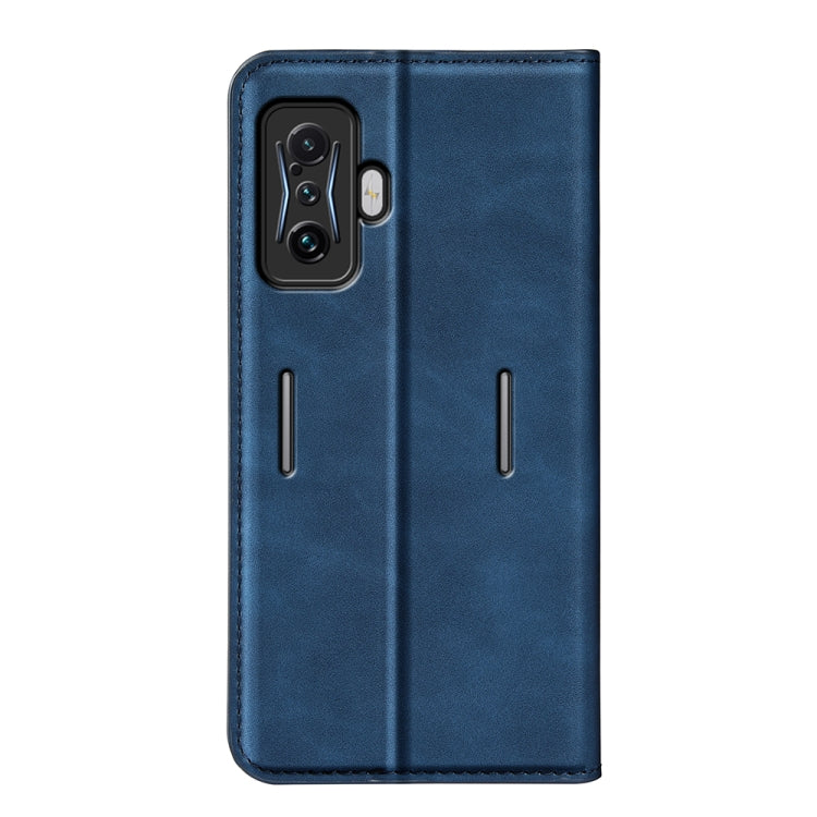 For Xiaomi Poco F4 GT Retro-skin Magnetic Suction Leather Phone Case