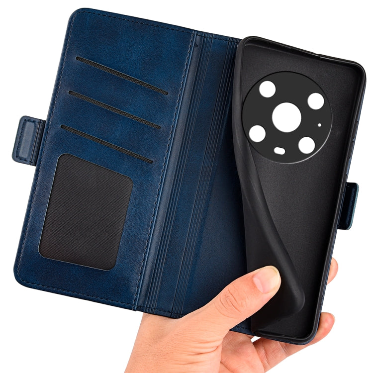 For Honor Magic4 Pro Dual-side Magnetic Buckle Flip Leather Phone Case