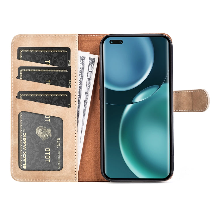 For Honor Magic4 Pro Stitching Horizontal Flip Leather Phone Case