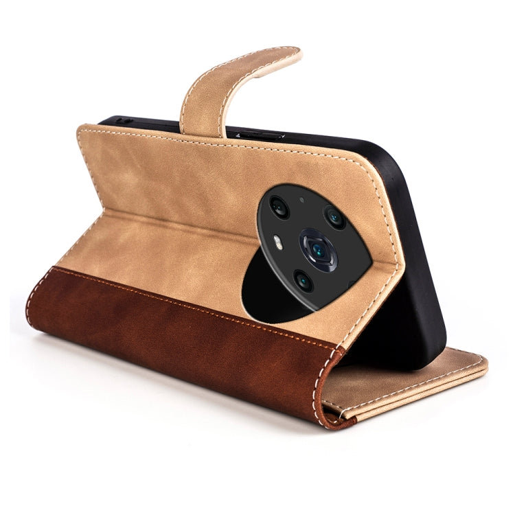 For Honor Magic4 Pro Stitching Horizontal Flip Leather Phone Case