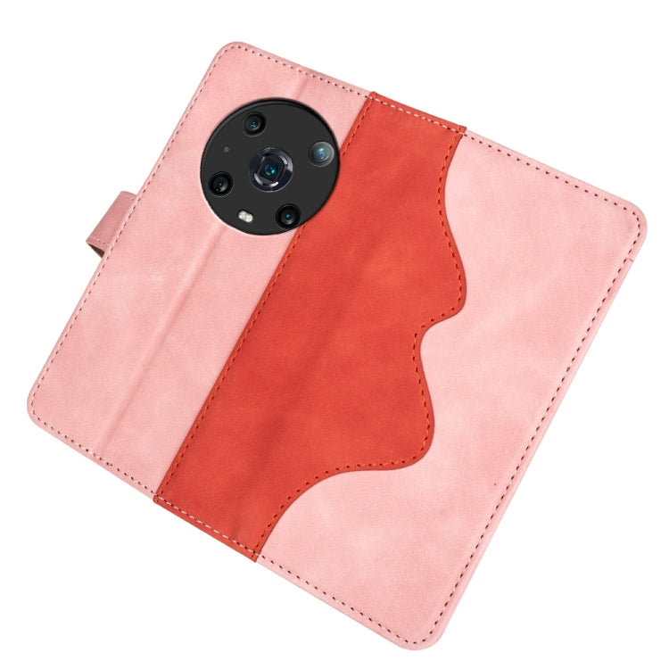 For Honor Magic4 Pro Stitching Horizontal Flip Leather Phone Case