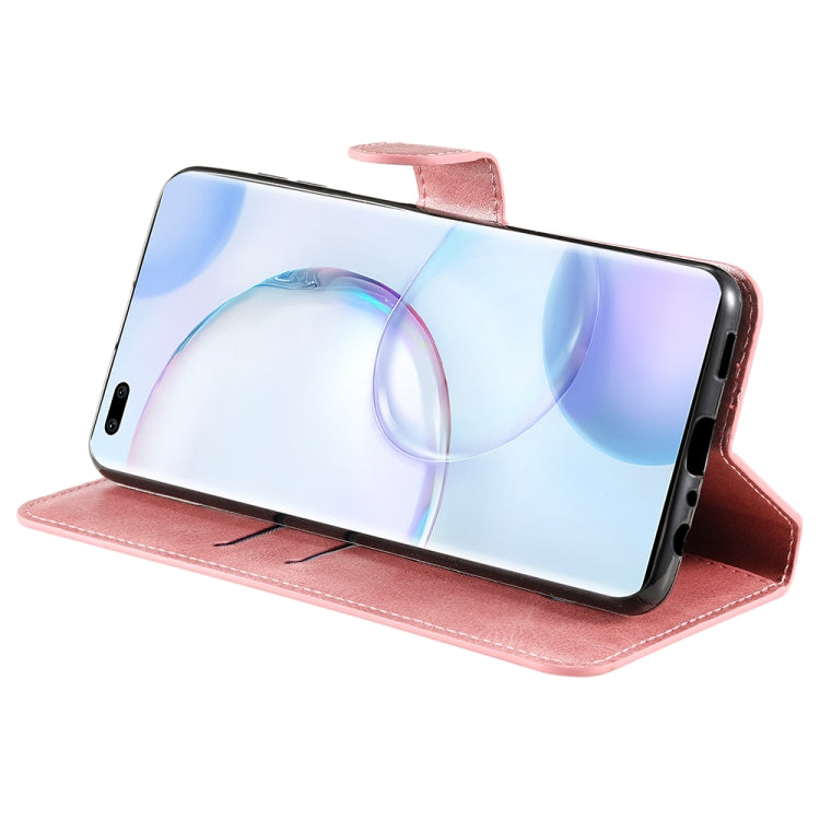 For Honor 50 Pro / Huawei Nova 9 Pro JUNSUNMAY Calf Texture Leather Phone Case