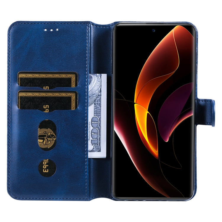 For Honor 60 Pro JUNSUNMAY Calf Texture Leather Phone Case