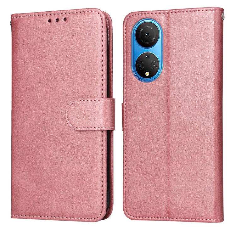 For Honor X7 / Play 30 Plus JSM Calf Texture Leather Phone Case