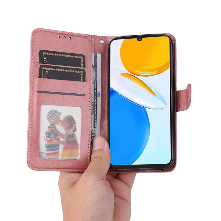 For Honor X7 / Play 30 Plus JSM Calf Texture Leather Phone Case