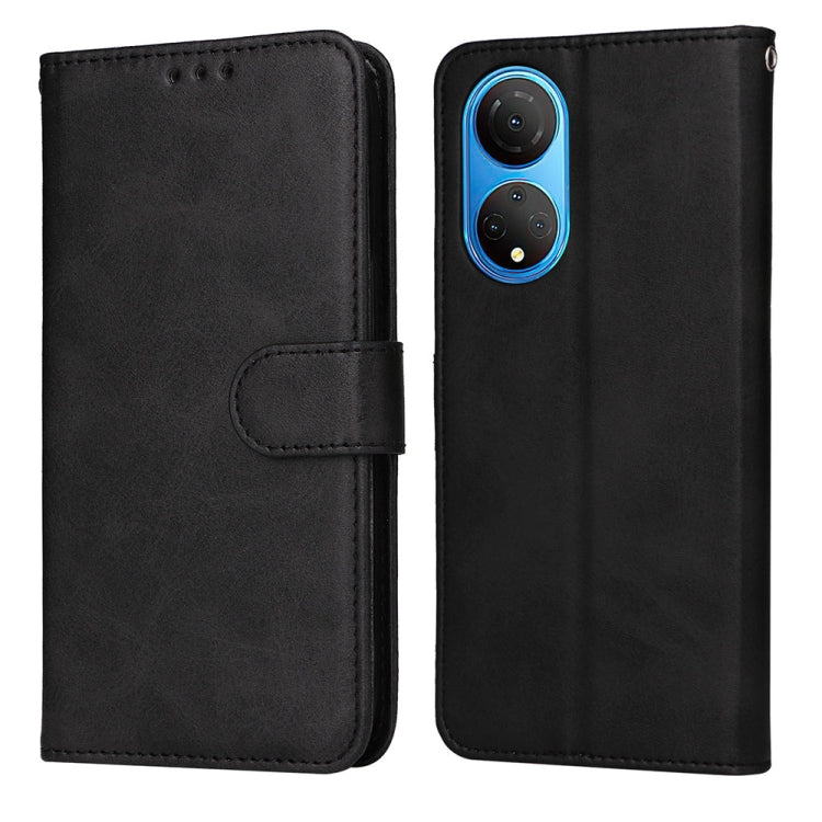 For Honor X7 / Play 30 Plus JSM Calf Texture Leather Phone Case