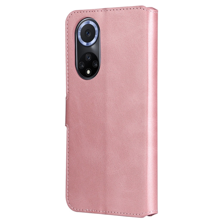 For Honor 50 5G / Huawei Nova 9 JUNSUNMAY Calf Texture Leather Phone Case