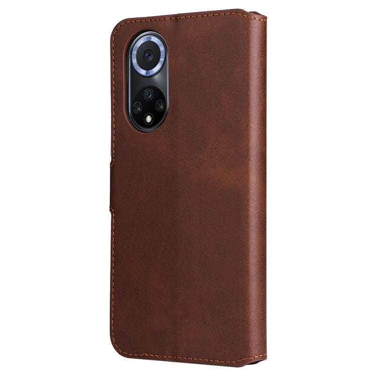 For Honor 50 5G / Huawei Nova 9 JUNSUNMAY Calf Texture Leather Phone Case
