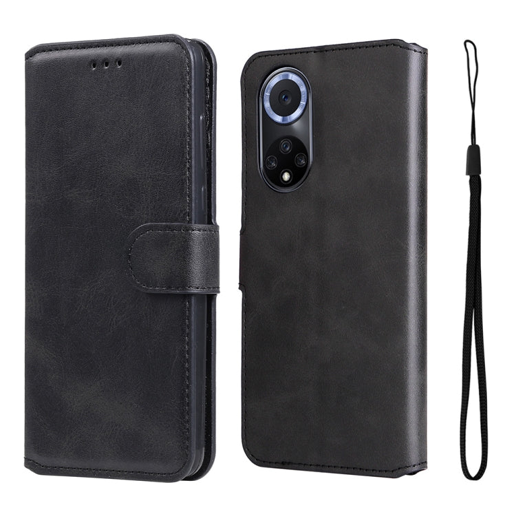 For Honor 50 5G / Huawei Nova 9 JUNSUNMAY Calf Texture Leather Phone Case