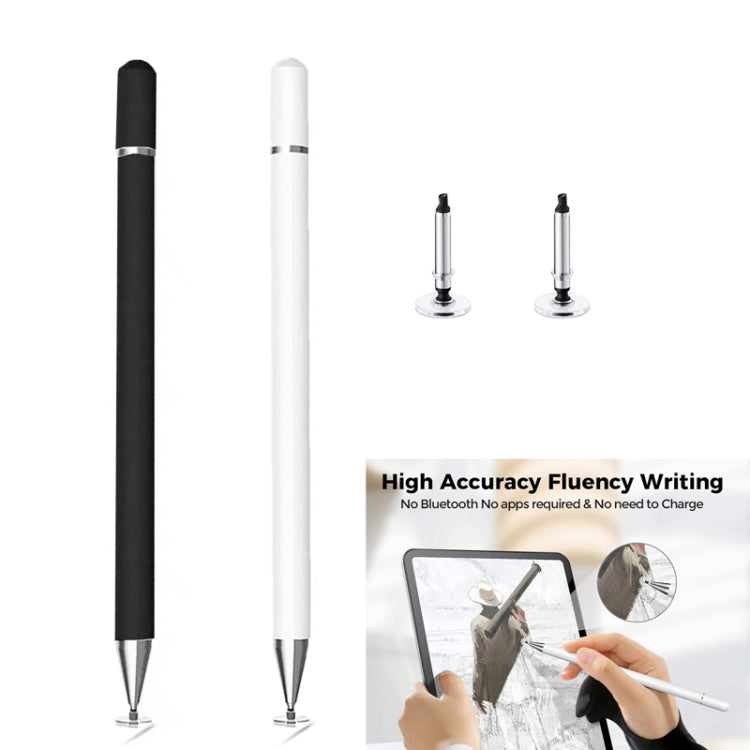 AT-29 High Accuracy Single Use Magnetic Suction Passive Capacitive Pen Mobile Phone Touch Stylus with 2 Pen Head