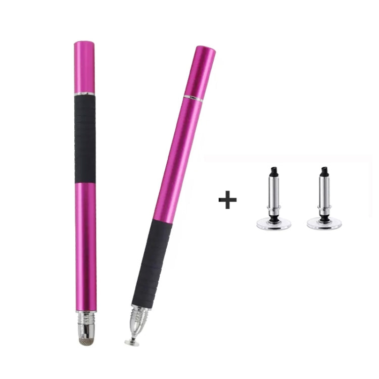 AT-31 Conductive Cloth Head + Precision Sucker Capacitive Pen Head 2-in-1 Handwriting Stylus with 2 Pen Head