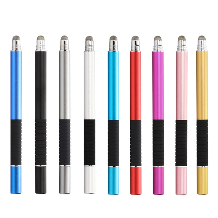 AT-31 Conductive Cloth Head + Precision Sucker Capacitive Pen Head 2-in-1 Handwriting Stylus with 2 Pen Head