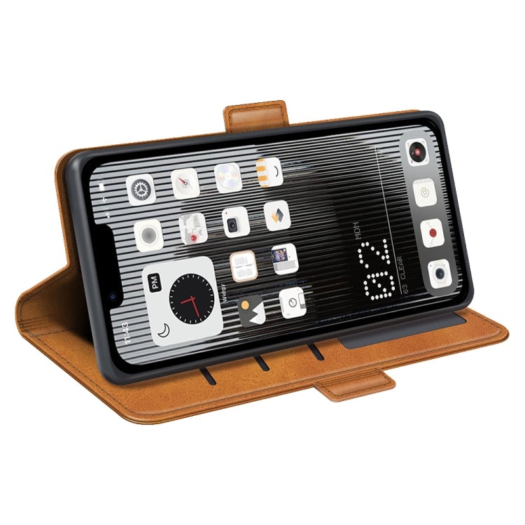 For Nothine Phone 1 Dual-side Magnetic Buckle Leather Phone Case