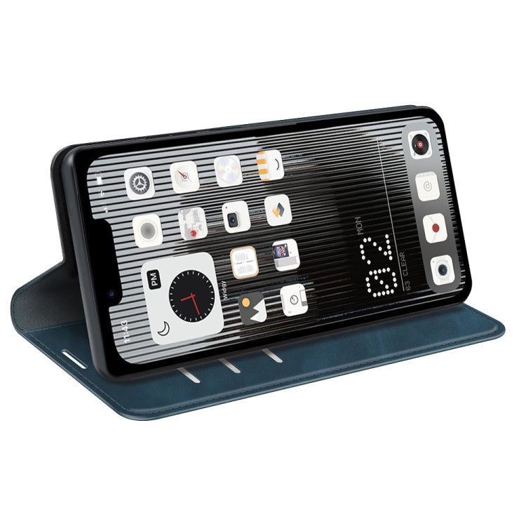 For Nothine Phone 1 Retro-skin Magnetic Suction Leather Phone Case