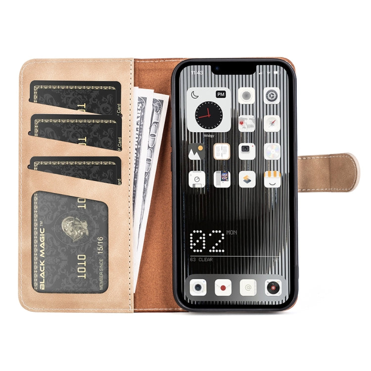 For Nothing Phone 1 Stitching Horizontal Flip Leather Phone Case
