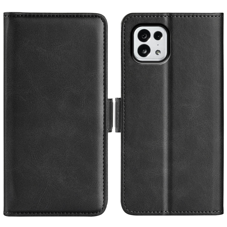 For Tone E22 Dual-side Magnetic Buckle Horizontal Flip Leather Phone Case