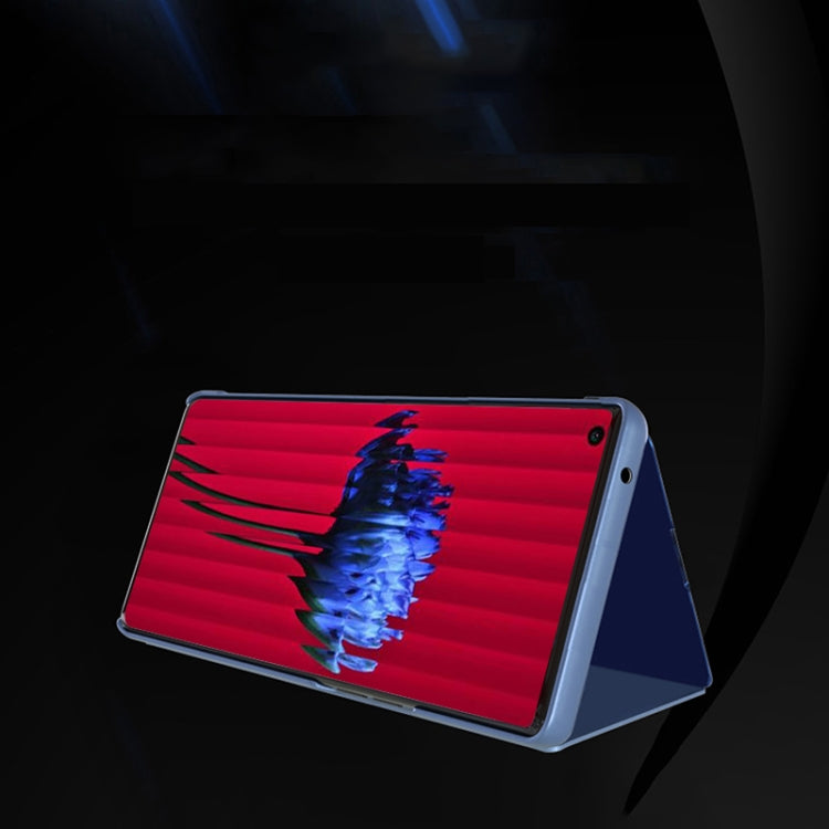 For Nohing Phone 1 Plated Mirror Horizontal Flip Leather Case with Holder