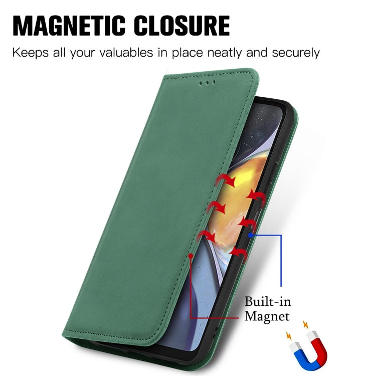 For TCL 30 5G / 30+ 5G Retro Skin Feel Magnetic Leather Phone Case
