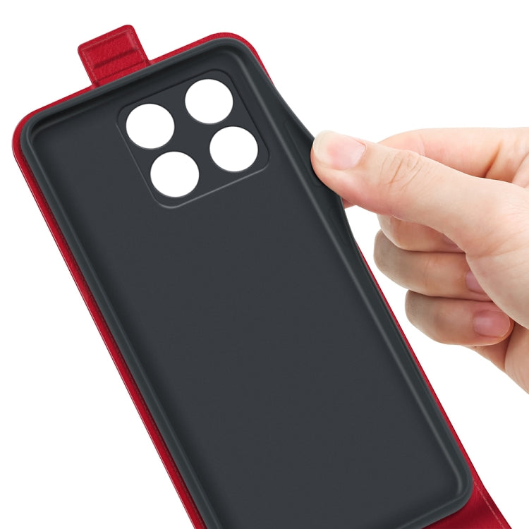 For OnePlus Ace Pro R64 Texture Single Vertical Flip Leather Phone Case