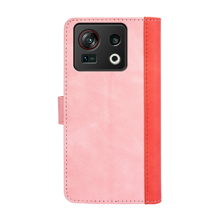 For ZTE Nubia Z40S Pro Stitching Horizontal Flip Leather Phone Case