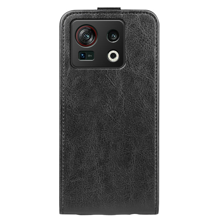 For ZTE Nubia Z40S Pro R64 Texture Single Vertical Flip Leather Phone Case