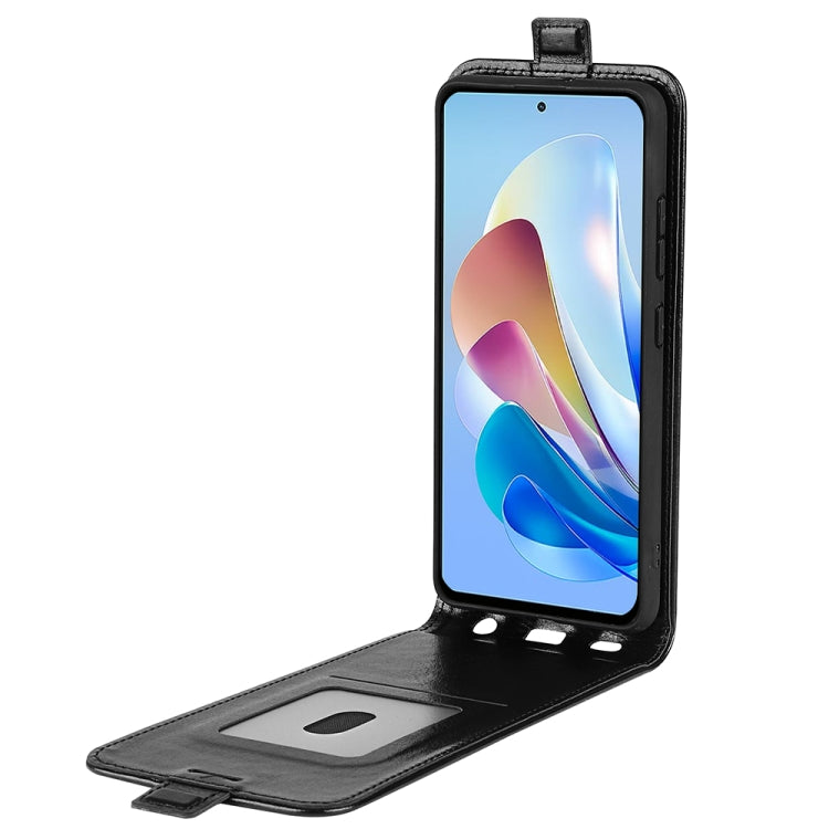 For ZTE Nubia Z40S Pro R64 Texture Single Vertical Flip Leather Phone Case