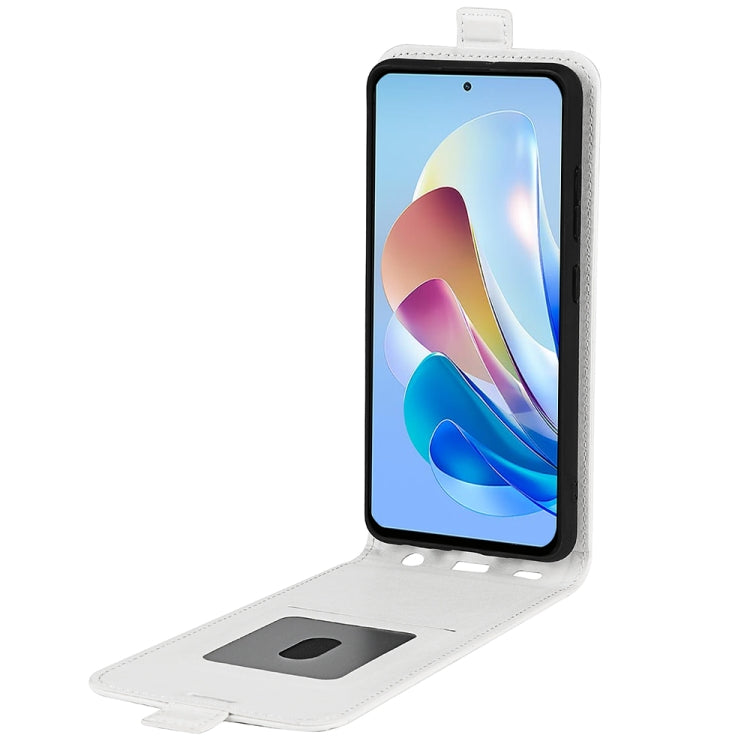 For ZTE Nubia Z40S Pro R64 Texture Single Vertical Flip Leather Phone Case