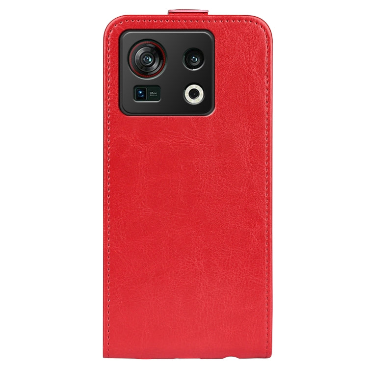 For ZTE Nubia Z40S Pro R64 Texture Single Vertical Flip Leather Phone Case