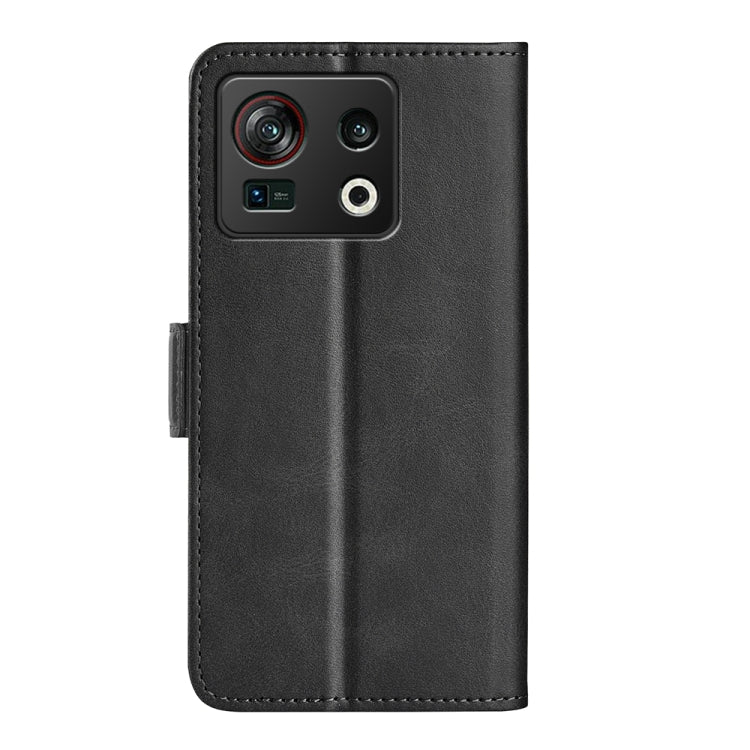 For ZTE nubia Z40S Pro Dual-side Magnetic Buckle Horizontal Flip Leather Phone Case