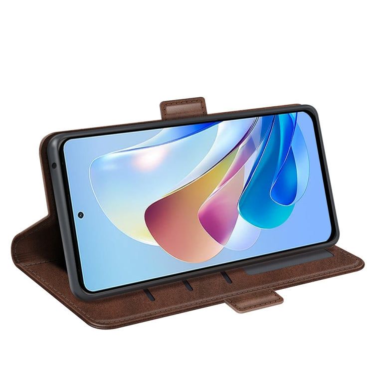 For ZTE nubia Z40S Pro Dual-side Magnetic Buckle Horizontal Flip Leather Phone Case