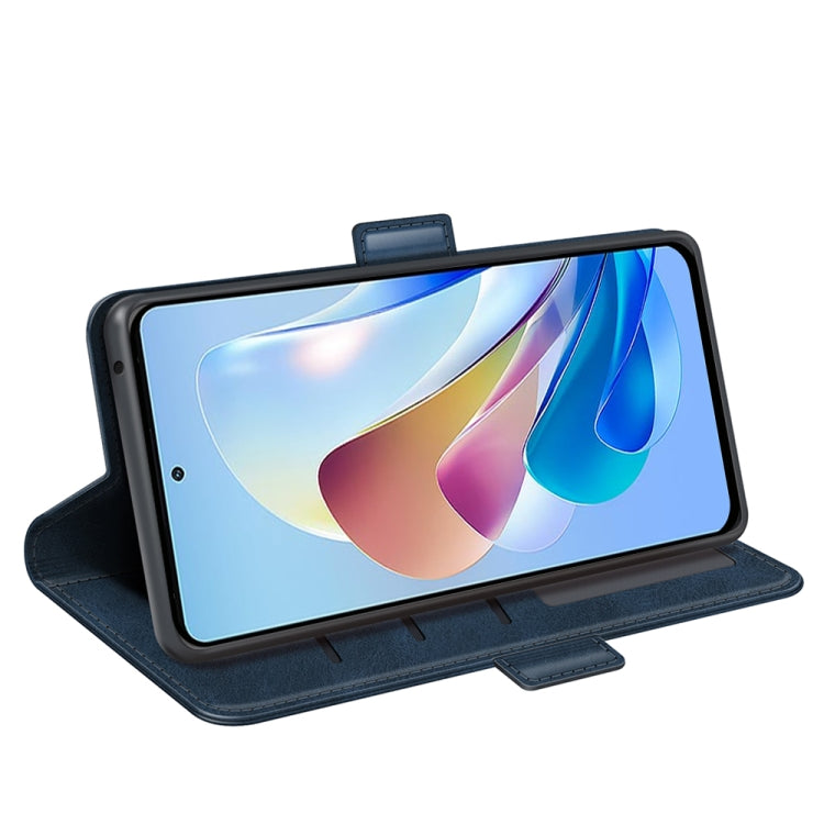 For ZTE nubia Z40S Pro Dual-side Magnetic Buckle Horizontal Flip Leather Phone Case