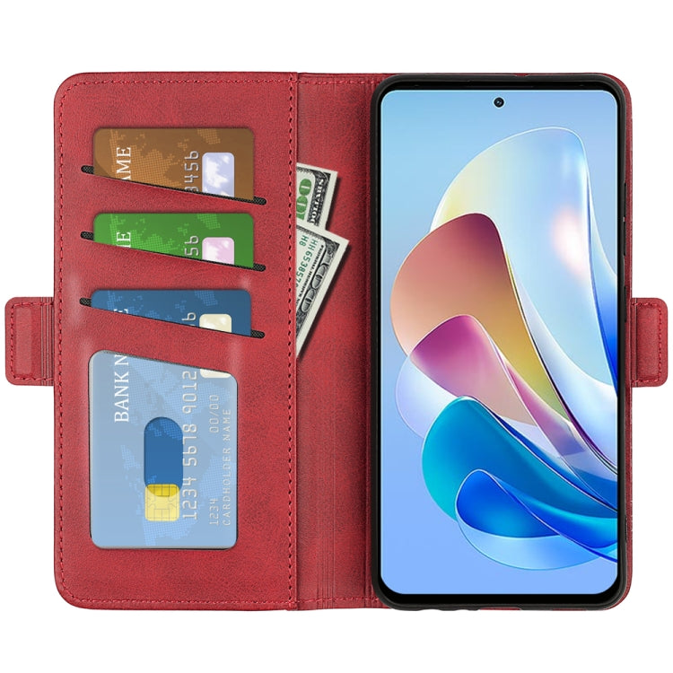 For ZTE nubia Z40S Pro Dual-side Magnetic Buckle Horizontal Flip Leather Phone Case