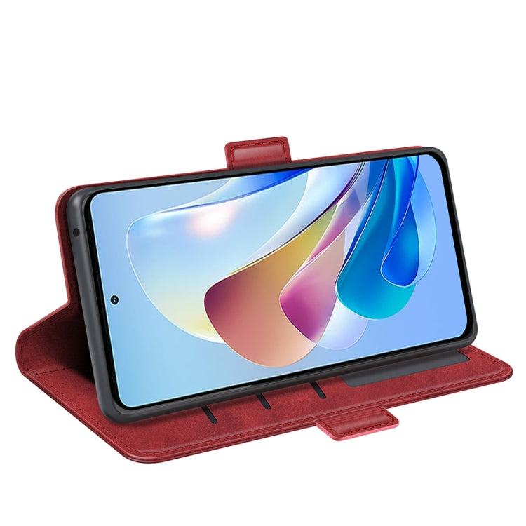 For ZTE nubia Z40S Pro Dual-side Magnetic Buckle Horizontal Flip Leather Phone Case