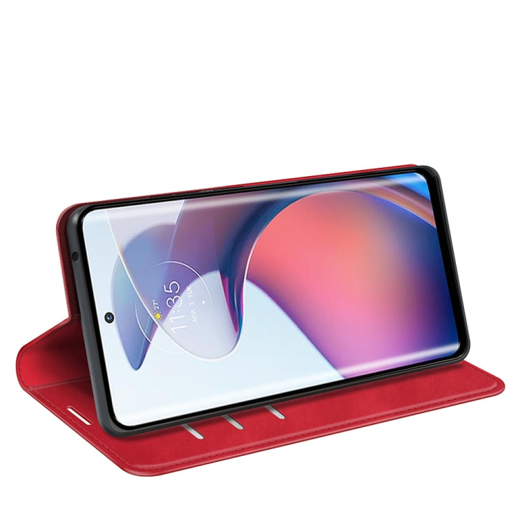 For Motorola Moto S30 Pro Retro-skin Magnetic Suction Leather Phone Case